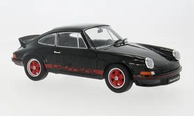 Produktbild von Welly WEL18044BLACK - 1/18 / Porsche Carrera RS, schwarz/rot, 1973 - Neu