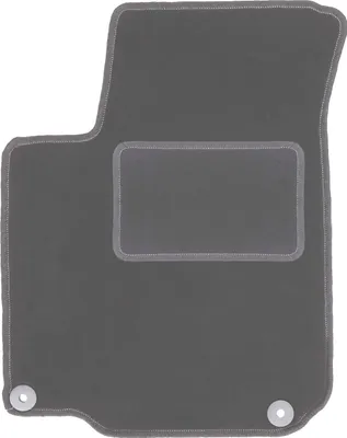 Immagine prodotto di Tappetino conducente in velluto grafite adatto per Skoda Octavia I (1996-2004, Liftback, station wagon, Tour) – con fissaggi – perfettamente su misura