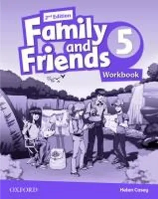 Zdjęcie produktu dla Podręcznik i zeszyt ćwiczeń Family and Friends 2E 5 WB Oxford - Helen Casey