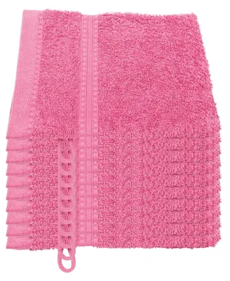 Produktbild von Julie Julsen BIO Waschhandschuh 10er Set 15x21 Pink
