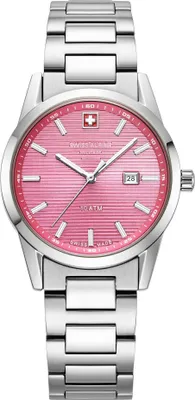Produktbild von Swiss Alpine Military Damen Uhr Analog Quarz 7767.1136SAM Edelstahl