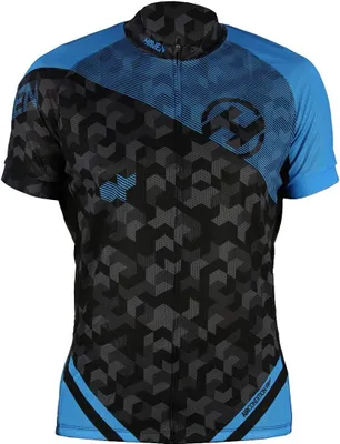 Produktbild von HAVEN Kurzarm Fahrradtrikot - SINGLETRAIL - Schwarz/Blau S