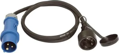 Produktbild von Adapterleitung, Schuko 230V / CEE 16 A, 3-polig, 1,5 m, H07RN-F 3G2,5