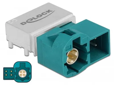 Obrázok produktu pre DELOCK HSD Z Stecker +4 Power Pins PCB