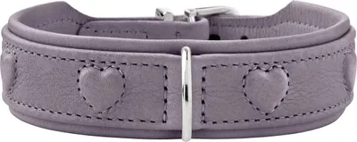 Produktbild von Hunter Halsband Soho X Love flieder-grau, Größe: S-M / Breite: 3,5 cm