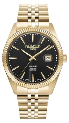 Produktbild von Roamer Herren Uhr Analog Quarz 852833 48 55 20 Amalfi Gents Edelstahl
