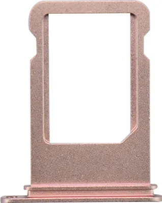 Produktbild von Nano Sim Karten Halter Adapter Sim Card Tray für Apple iPhone 7 & 7 Plus Rose