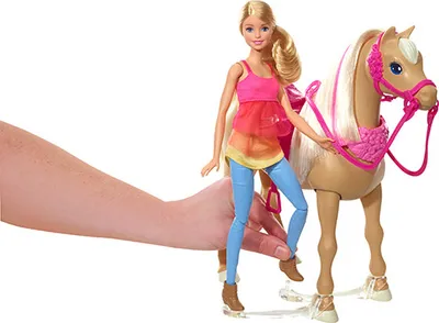 Produktbild von Barbie "Die große Hundesuche" Tanzspaß Pferd und Puppe
