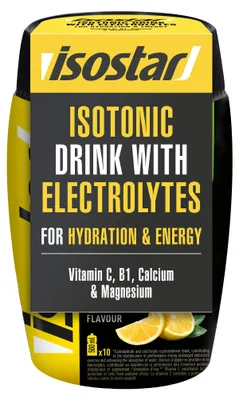 Productafbeelding van Isostar Hydrate & Perform Lemon (400 gr)