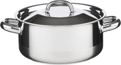 Produktbild von Klassischer Kochtopf mit Metalldeckel, Durchmesser 18 cm, Volumen 2,0 l