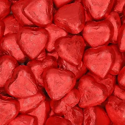 Produktbild von Lindt Vollmilch Herzen rot 2,5kg