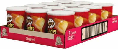 Produktbild von Pringles Original Chips 12x 40,0 g