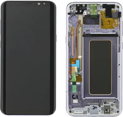 Produktbild von Lcd Touch Display Orchid Lila Ioriginal Samsung Galaxy S8+ Plus Sm-G955