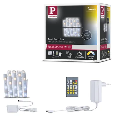 Produktbild von Paulmann MaxLED 250 LED Strip Tunable White Basisset