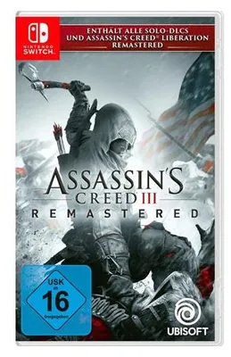 Produktbild von AC 3 Switch Remastered Assassins Greed