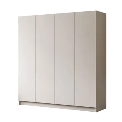 Produktbild von Kippbarer Kleiderschrank Schrank AUREL 4D KASCHMIR mit Push
