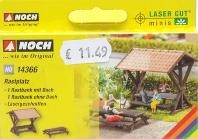 Produktbild von Noch 14366 Rastplatz Spur H0 in