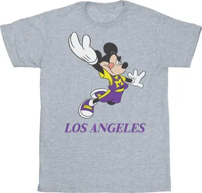 Produktbild von Disney - "Los Angeles" T-Shirt für Herren BI41602 (M) (Grau)
