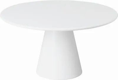 Melamin-Kuchenständer, rund, 31 cm Ø, weiß, spülmaschinengeeignet