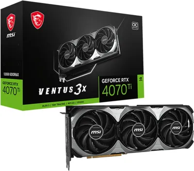 Produktbild von MSI GeForce RTX 4070 Ti VENTUS 3X E 12G OC - Grafikkarten