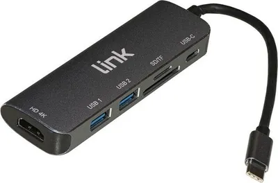 Immagine prodotto di Link Docking Station Usb-C Con 6 Porte