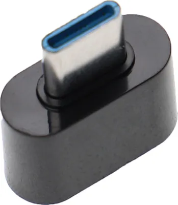 Produktbild von vhbw 2x Adapter USB Typ C (m) auf USB 3.0 (w) für Smartphone, Tablet, Notebook - Schwarz