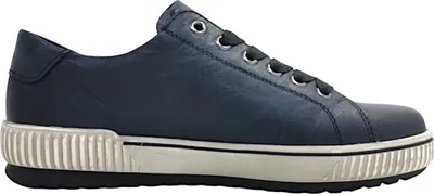 Imagen del producto de Zapatos deportivos para mujer de la marca Remonte, tipo cordones, color azul, para uso casual