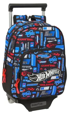 Produktbild von Safta Hot Rucksack Mit Rollen Schwarz  Schwarz One Size