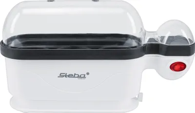 Produktbild von Steba EK 4 - Eierkocher (Fassungsvermögen für 3 Eier, transparenter Deckel, Schale mit Griff)