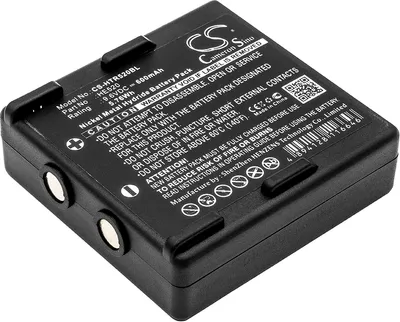 Image de TECHTEK Batterie compatible avec [Hetronic] 68300510, 68300520, 68300525, Ergo, FBH300, Nova, Nova Ergo, pour [Abitron] KH68300520.A remplace 6830051