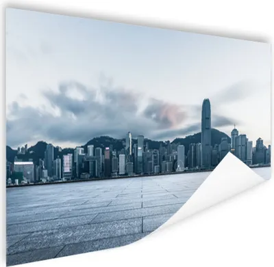 Produktbild von MuchoWow® Poster Stadt - Hong - Kong - Architektur 180x120 cm - Fotoplakat