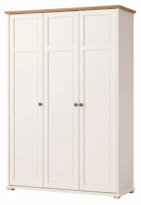 Zdjęcie produktu dla Bett Kleiderschrank Nachttisch Beige Holz Modern Schlafzimmer