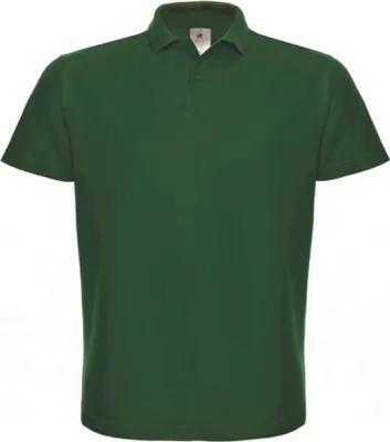 Produktbild von B&C PUI10 | Top Herren Poloshirt - Farbe: Bottle Green - Größe: 3XL