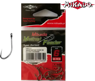 Produktbild von 10 "MIKADO METHOD FEEDER 702 " Feederhaken Öhrhaken Angelhaken # 16