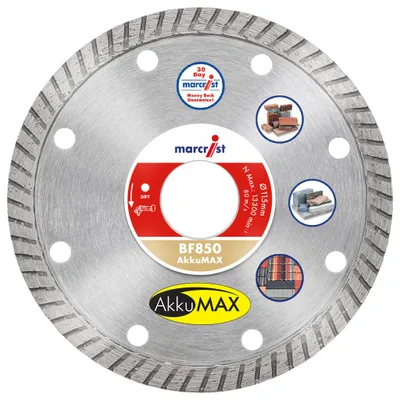Marcrist BF850 AkkuMAX 230 × 22,23 mm Diamanttrennscheibe