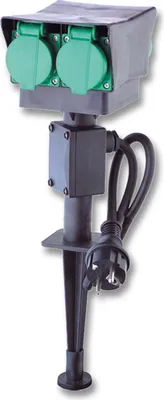 Obrázek produktu pro Ecolite XHWS-F03 Zahradní sloupek 4x zásuvka
