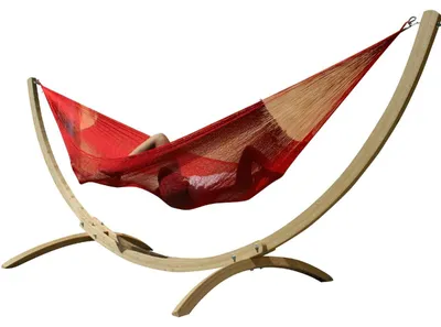 Produktbild von MacaMex Siesta Grande Matrimonial Plus rot Set Hängematte