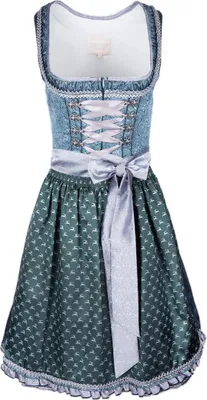 Produktbild von Dirndl Skyfall 60er Länge petrol silber 34