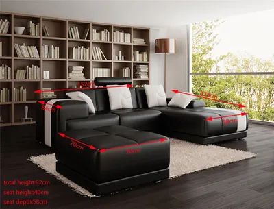 Produktbild von Eckcouch Eckgarnitur L Form Sofa Ecksofa Garnitur Polster Couch Wohnlandschaft