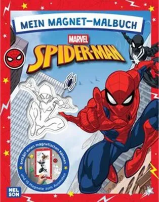 Produktbild von Mein Magnet-Malbuch Spider-Man