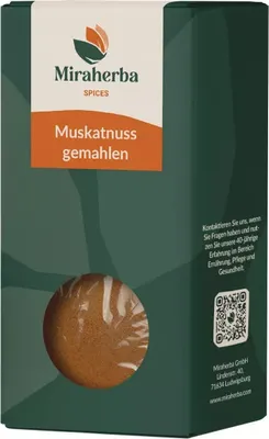 Produktbild von Miraherba -  Muskatnuss gemahlen - 100g