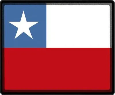 Produktbild von Mousepad Mauspad mit Motiv - Chile Fahne - 82036 - Gr. ca. 24  x 20 cm