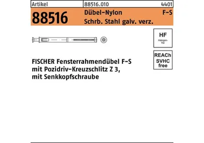 Produktbild von Fischer Fensterrahmendübel F 10 S 120