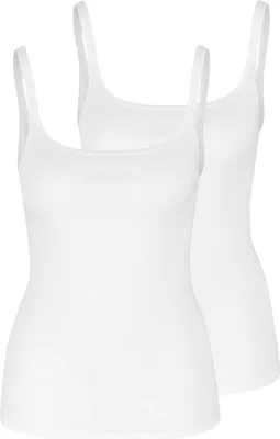 Produktbild von Speidel 2er Pack bio.Baumwolle Unterhemd / Top Baumwolle in weicher Qualität, Sportiver Ausschnitt mit schmalen Trägern, Komfort ohne störende Seitennähte
