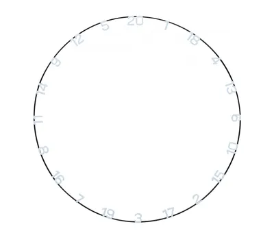 Produktbild von Unicorn Ultra-Vis Number Ring -- 1 Stck