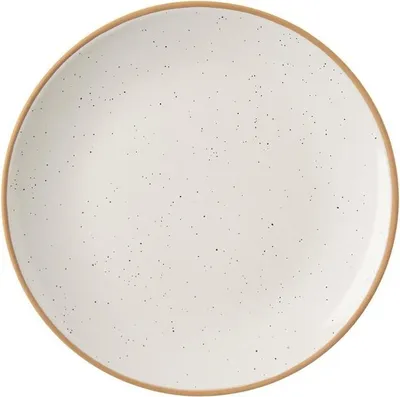 Produktbild von Beiger Dessertteller aus Keramik 20 cm