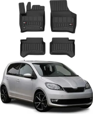 Produktbild von OMAC Gummi Fußmatten für Skoda E-Citigo 2019-2025 Premium TPE Automatten 4tlg