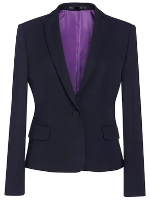 Image de Brook Taverner - Veste de costume « One Collection Saturn » pour femme LT5529 (128,27 cm) (marine)