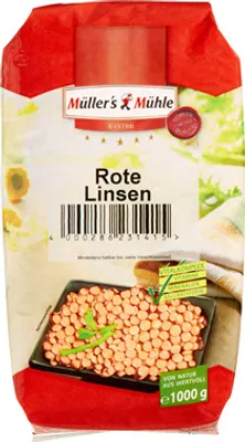 Produktbild von 1Kg Rote Linsen Mm