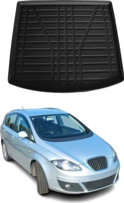 Produktbild von Kofferraumwanne Laderaumwanne für Seat Altea XL 2007-2021 Gummi TPE Schwarz